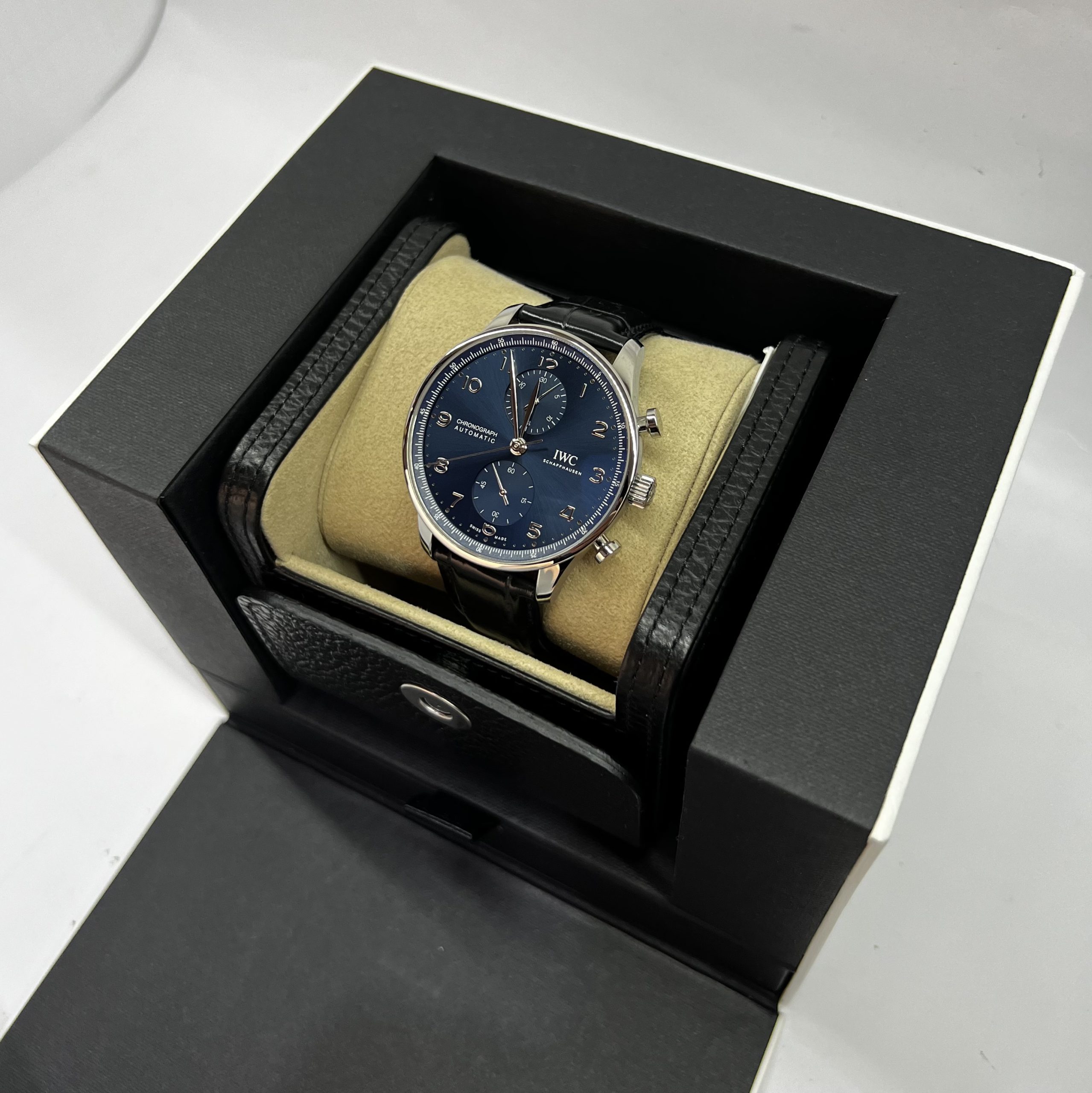 IWC International Watch Co Schaffhausen Portugieser chronograph Ref IW371606 Sept 2022 full set. RRP $13,200(AUD)!! - Image 4