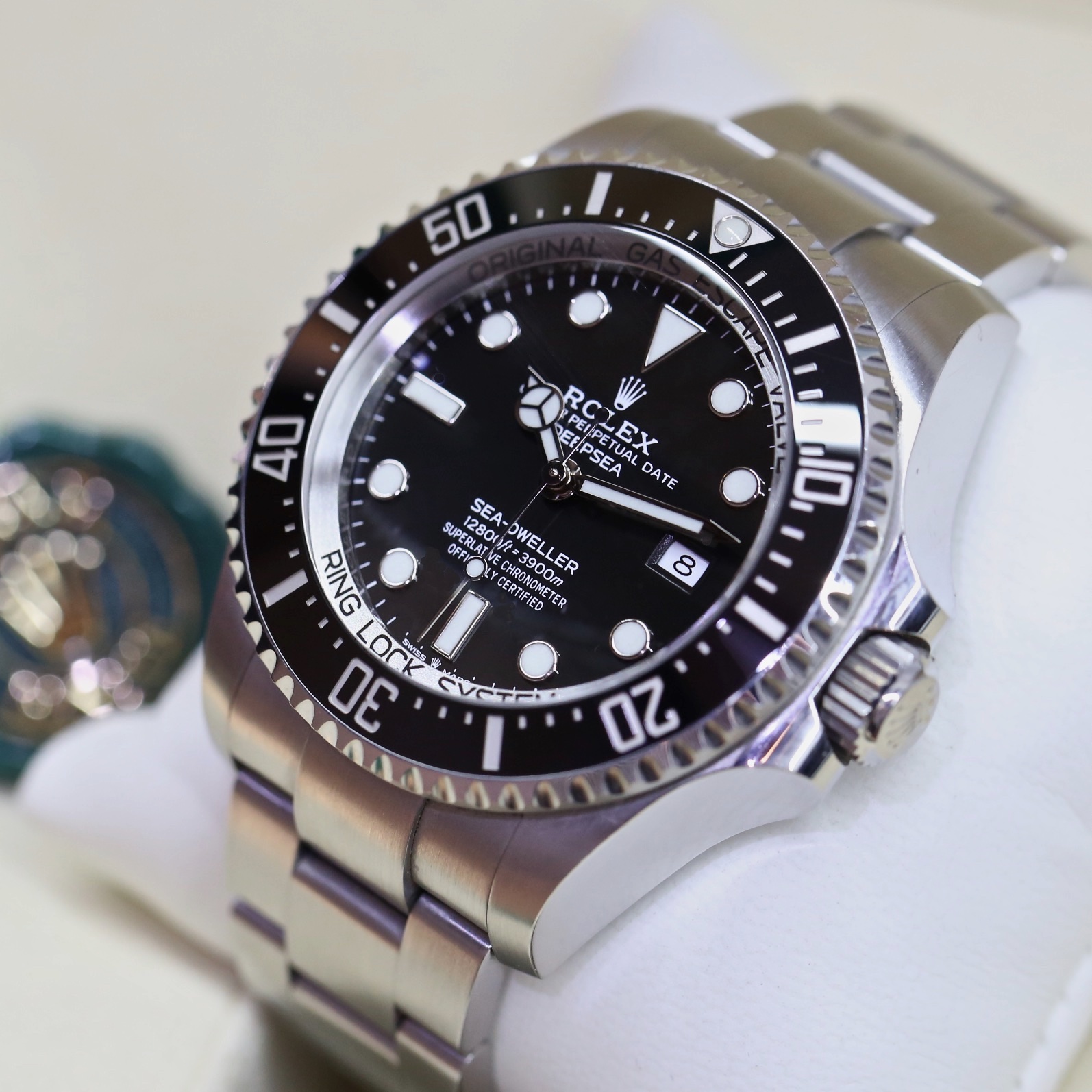 Rolex Oyster Perpetual Sea Dweller Deepsea in Rolex OysterSteel with Black Index Dial on Rolex Oystersteel Bracelet Ref. 126660 Circa: 2020 Complete with Box and Papers - Image 2