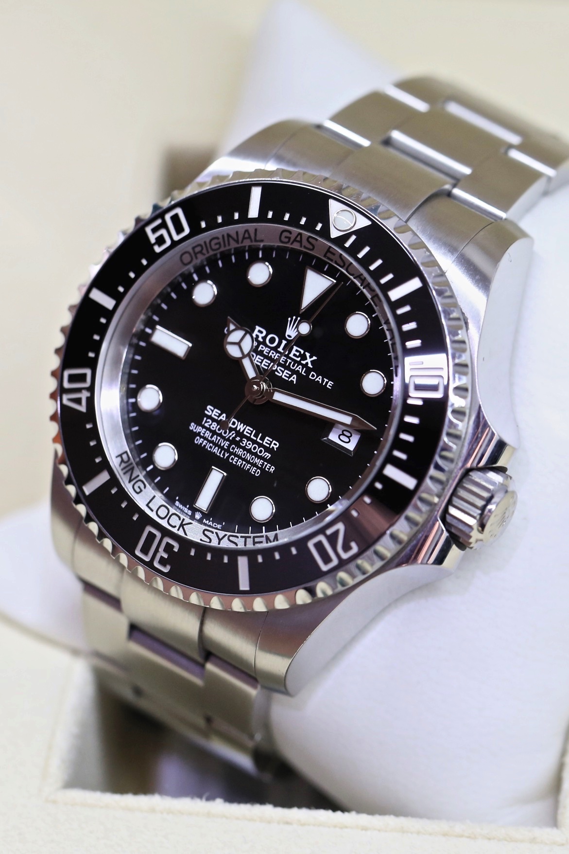 Rolex Oyster Perpetual Sea Dweller Deepsea in Rolex OysterSteel with Black Index Dial on Rolex Oystersteel Bracelet Ref. 126660 Circa: 2020 Complete with Box and Papers - Image 4