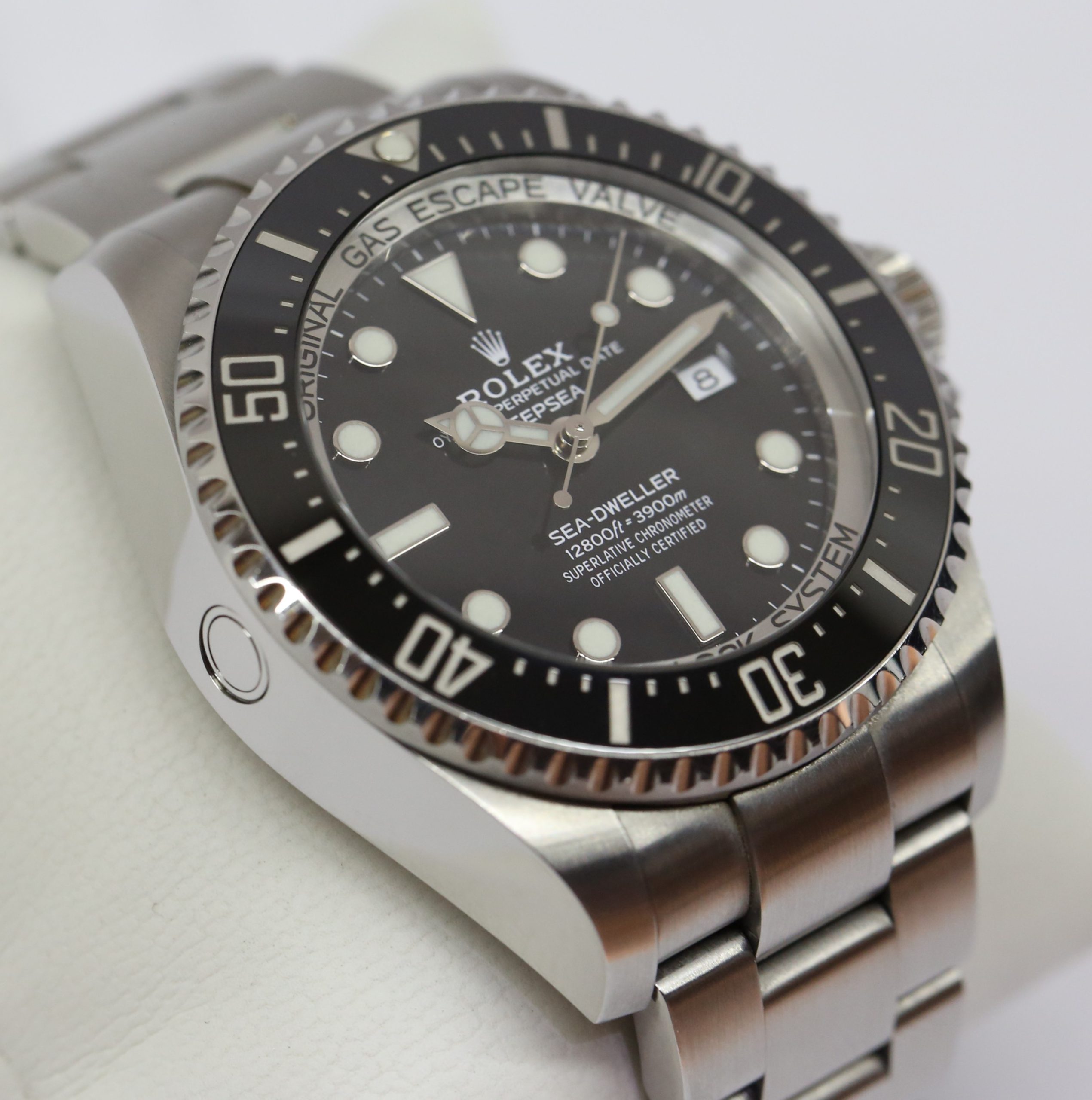 Rolex Oyster Perpetual Sea Dweller Deepsea in Rolex OysterSteel with Black Index Dial on Rolex Oystersteel Bracelet Ref. 126660 Circa: 2020 Complete with Box and Papers