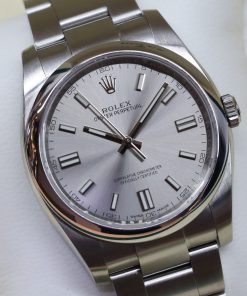 Rolex Oyster Perpetual 36, in Rolex stainless steel, Rhodium index Dial on Rolex Oyster Bracelet, Ref. 116000, Circa: 2020, With Box & Papers