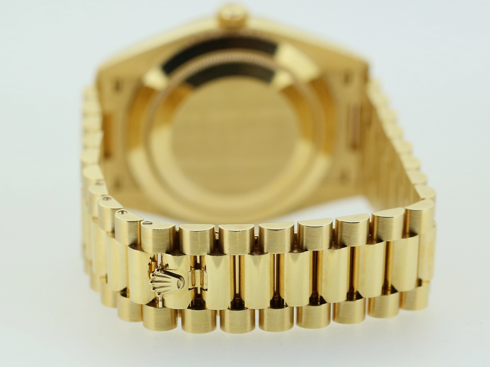 Rolex Oyster Perpetual Day-Date 40 in 18ct Yellow Gold, White Roman Dial, 18ct Yellow Gold Rolex Presidential bracelet, Ref. 228238, Ca. 2020 - Image 5