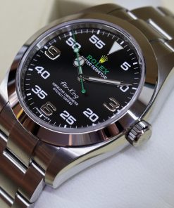 Alternative view of Rolex Air King Stainless Steel on Rolex Oyster Bracelet, Black 3,6,9 Dial, Reference: 116900, Circa: 2021, Complete with Box & Papers