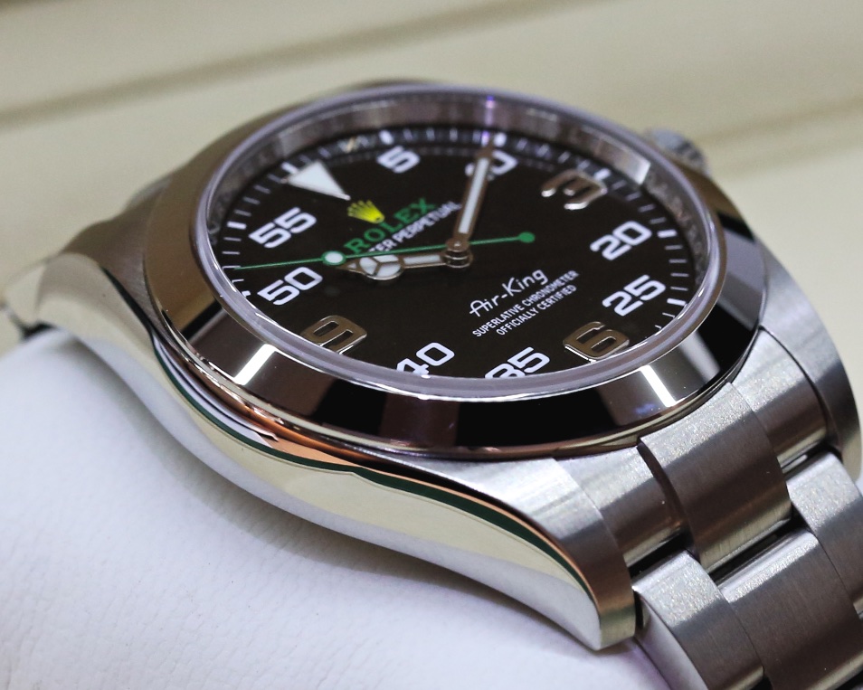 Rolex Air King Stainless Steel on Rolex Oyster Bracelet, Black 3,6,9 Dial, Reference: 116900, Circa: 2021, Complete with Box & Papers - Image 3