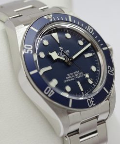 Alternative view of Tudor Black Bay Fifty-Eight, Stainless Steel, Blue Index Dial, Blue Bezel, on Stainless Steel Tudor Oyster Bracelet, Ref. 79030B, Circa: 2022, Complete with Box & Papers