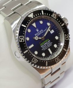 Rolex DeepSea Sea-Dweller "James Cameron", in Stainless Steel, Black & Blue Index Dial, on Rolex OysterSteel Bracelet, Ref. 126660, Ca. 2019 Complete with Box & Papers