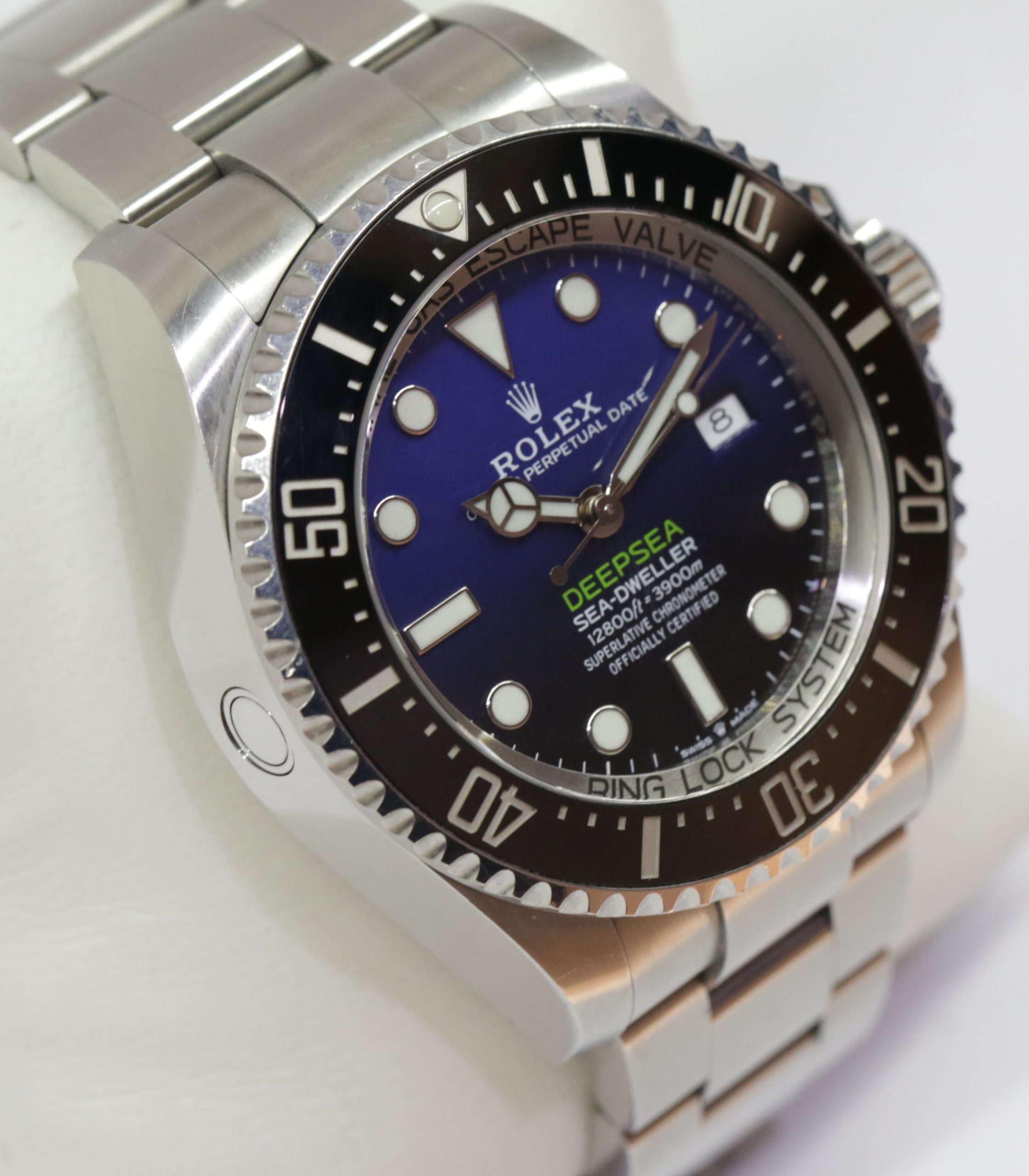 Rolex DeepSea Sea-Dweller "James Cameron", in Stainless Steel, Black & Blue Index Dial, on Rolex OysterSteel Bracelet, Ref. 126660, Ca. 2019 Complete with Box & Papers