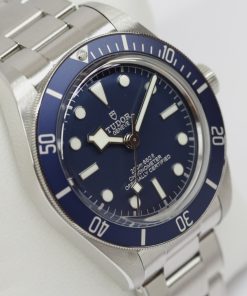 Tudor Black Bay Fifty-Eight, Stainless Steel, Blue Index Dial, Blue Bezel, on Stainless Steel Tudor Oyster Bracelet, Ref. 79030B, Circa: 2022, Complete with Box & Papers