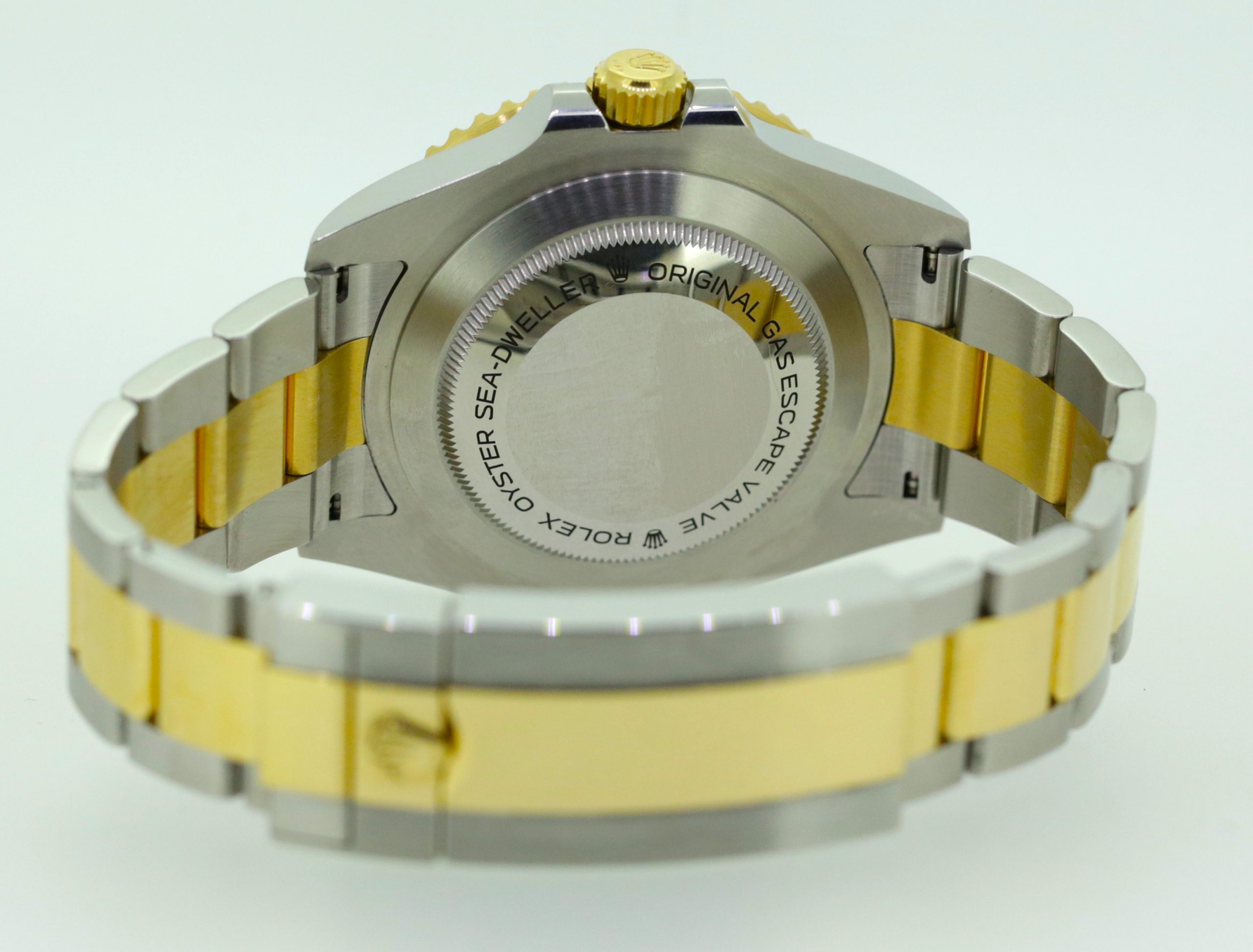 Rolex Sea Dweller 43, "Anniversary" in Stainless Steel/18ct yellow gold, Black Index Dial on a Rolex 18ct Yellow Gold / Oyster bracelet, Ref: 126603, Ca. 2022, Box, Paper & Balance of Rolex Factory Warranty - Image 7