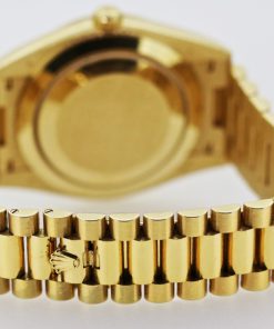 Alternative view of Rolex Oyster Perpetual Day-Date 40 in 18ct Yellow Gold, Champagne Dial with Factory set Baguette Diamonds, 18ct Yellow Gold Rolex President bracelet, Ref. 228238, Ca. 2020