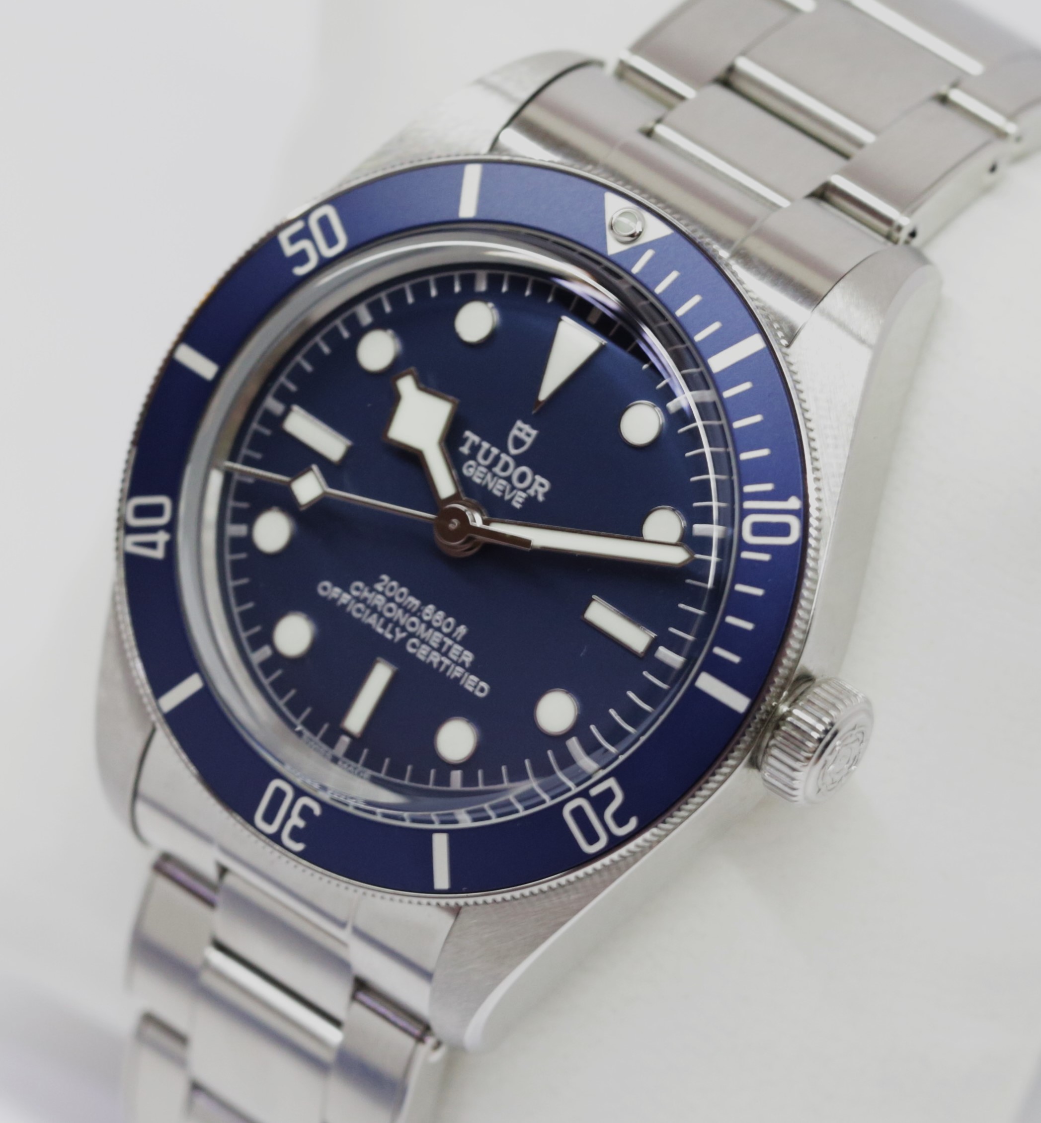 Tudor Black Bay Fifty-Eight, Stainless Steel, Blue Index Dial, Blue Bezel, on Stainless Steel Tudor Oyster Bracelet, Ref. 79030B, Circa: 2022, Complete with Box & Papers - Image 4
