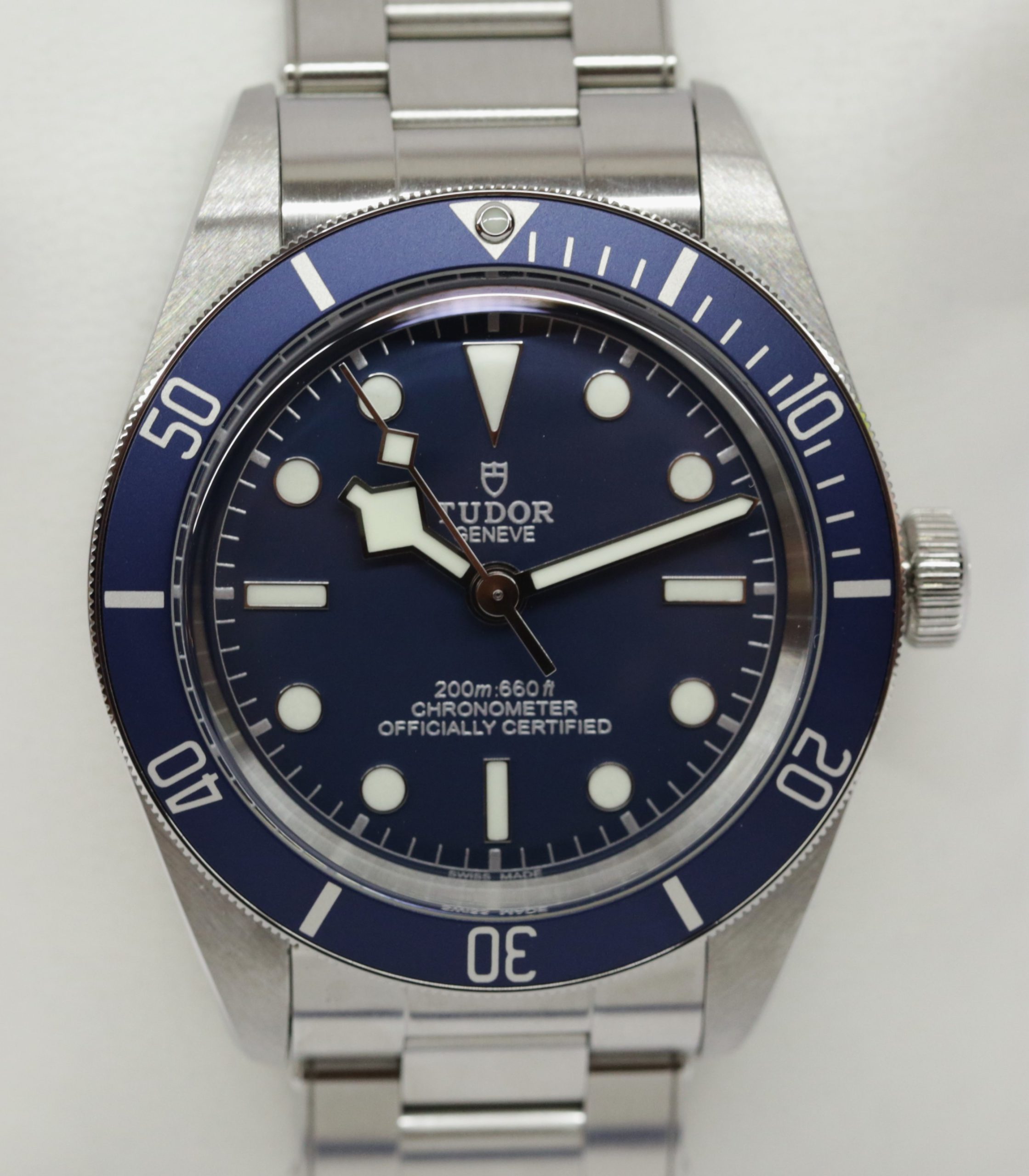 Tudor Black Bay Fifty-Eight, Stainless Steel, Blue Index Dial, Blue Bezel, on Stainless Steel Tudor Oyster Bracelet, Ref. 79030B, Circa: 2022, Complete with Box & Papers - Image 3