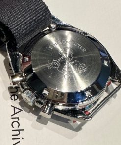 Alternative view of Omega Speedmaster Pre Moon ref ST 145.012 Calibre 321 Manufactured Sept 1968. with archive certificate.