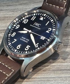 Alternative view of IWC International Watch Co Schaffhausen limited edition petit Prince Mk XVIII Ref 3270 full set never worn.