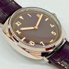 Panerai Radiomir 3 Days Oro Bianco Limited Edition Watch of 501 Pieces, in 18ct White Gold, Brown California Dial, Panerai Brown Leather Strap, 18ct White Gold Tang Buckle, Ref: PAM00376, Ca.2012, Complete with Box & Papers