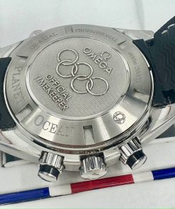 Alternative view of Omega Planet Ocean chronograph Co-Axial London Olympics edition ref 22232465001001..