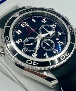 Omega Planet Ocean chronograph Co-Axial London Olympics edition ref 22232465001001..