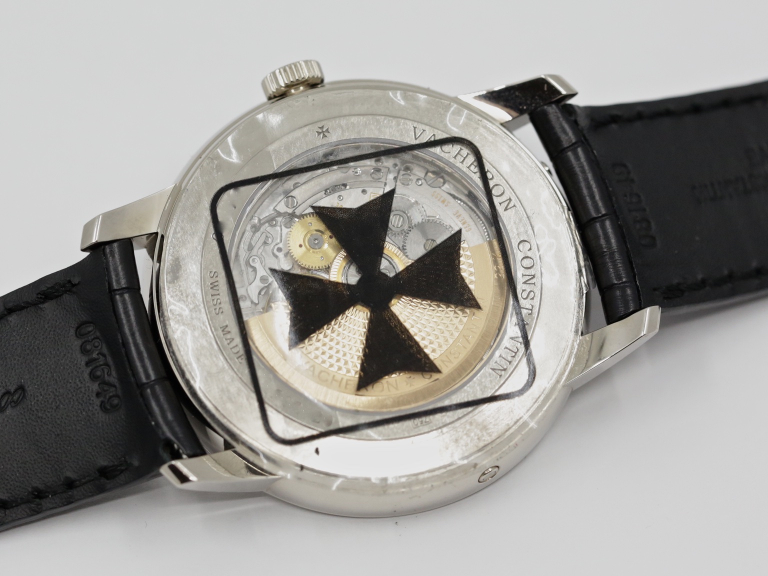 Vacheron Constantin Patrimony Retrograde Day Date in 18ct White Gold, on Vacheron Constantin Alligator Strap & Deployant, Ref. 86020/000G-9508, with Box & Papers - Image 3