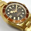 Tudor Black Bay Fifty-Eight Bronze with Brown 3,6,9 Dial on Tudor Bronze Oyster Bracelet. Ref. 79012M, Circa: 2021, Complete with Box and Papers