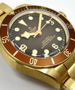 Tudor Black Bay Fifty-Eight Bronze with Brown 3,6,9 Dial on Tudor Bronze Oyster Bracelet. Ref. 79012M, Circa: 2021, Complete with Box and Papers