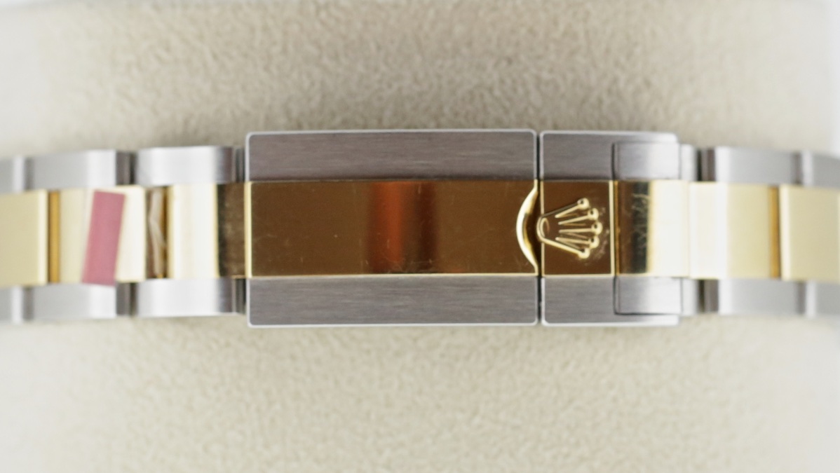 Rolex Oyster Perpetual Explorer 1, steel and 18ct yellow gold, Ref 124273, Ca 2022 full set.$15,400 - Image 4