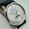 Jaeger-LeCoultre Master Ultra Thin Moon, in Stainless Steel, Silver Index Dial with Moon Phase, on JLC Alligator Strap with Stainless Steel JLC Depolyant, Ref. Q1368420, Circa: 2019, Complete with Box & Papers