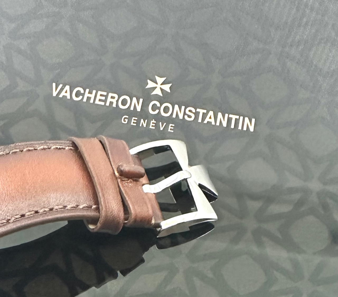 Vacheron Constantine Cornes De Vache 1955 Ref 5000H/000A-B582 chronograph, full set. - Image 4