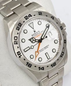 Rolex Oyster Perpetual Explorer 2 in Stainless Steel with White "Polar" Index Dial, on Rolex Stainless Steel Oyster Bracelet, Ref. 216570, Circa: 2015, Complete with Box & Papers