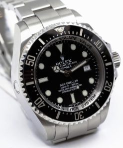 Rolex Sea-Dweller DeepSea in stainless steel, black index dial on a Rolex OysterSteel bracelet Ref:116660 , Box, book and Rolex Warraty Card Ca. 2014