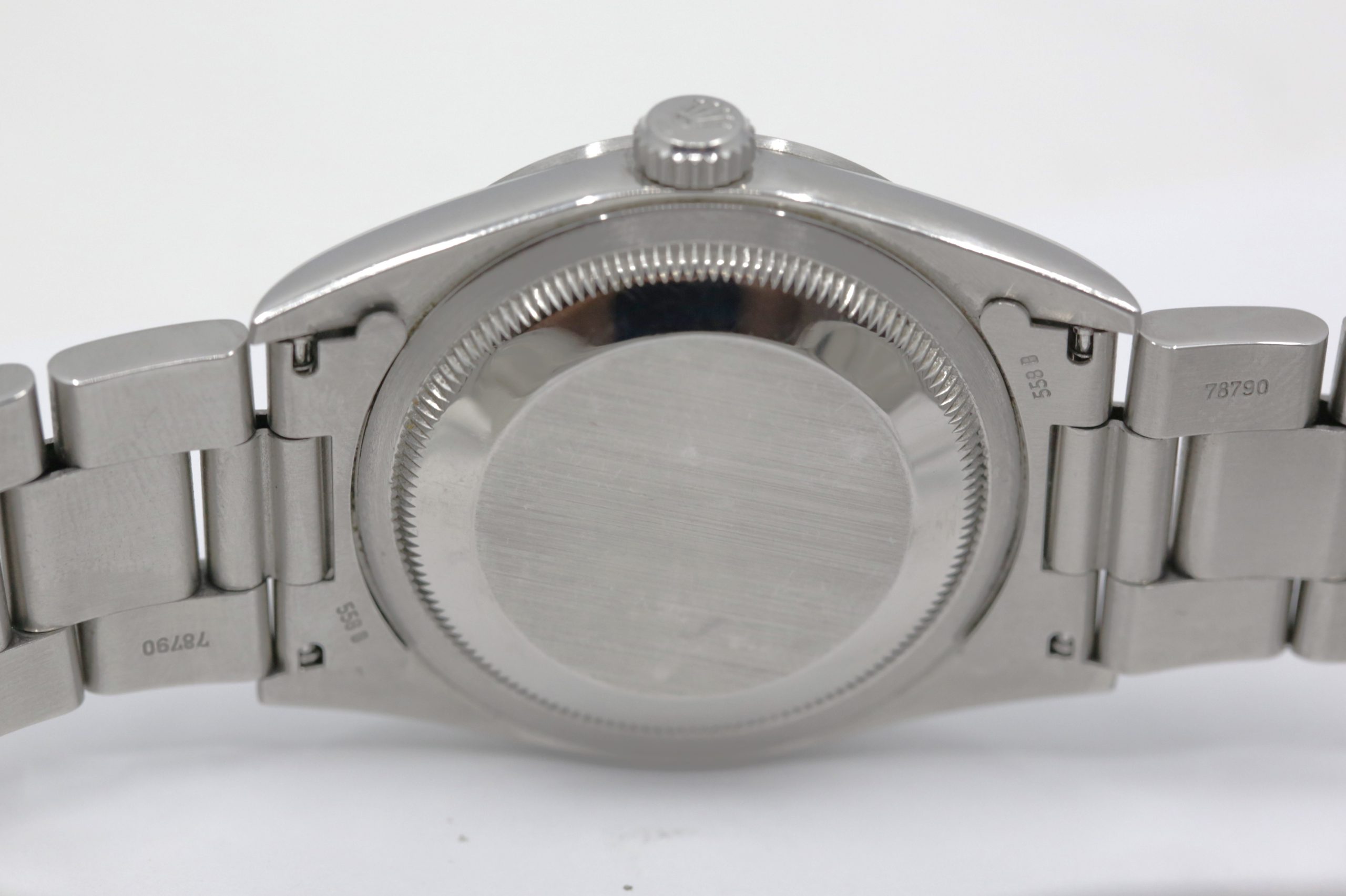 Rolex Explorer 1, in Stainless Steel, Black 3,6,9 "T Swiss - T<25" Tritium Dial on Rolex Stainless Steel Oyster Bracelet, Ref. 14270, Circa 1997 - Image 4
