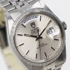 Tudor Oyster Prince Date-Day, in Stainless Steel, Silver Index Dial on Stainless Steel Tudor Jubilee Style Bracelet, Ref. 94510, Circa: 1989, with Box & Book