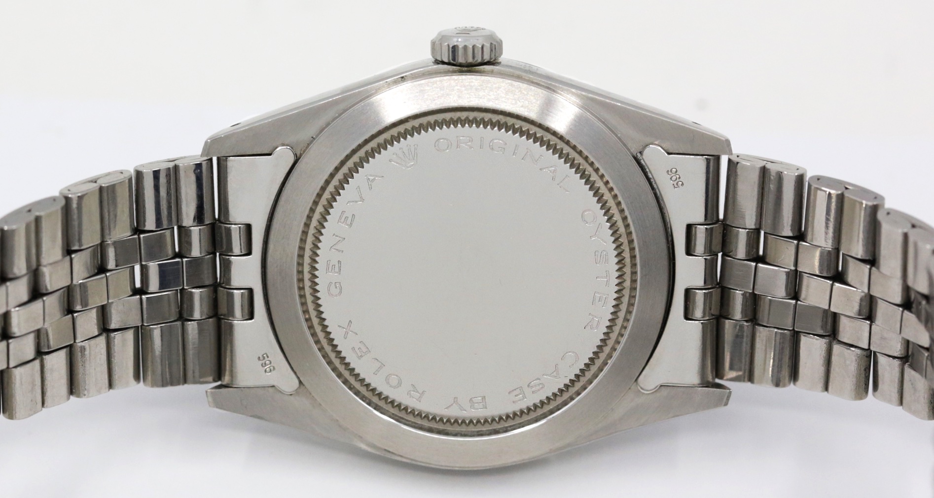 Tudor Oyster Prince Date-Day, in Stainless Steel, Silver Index Dial on Stainless Steel Tudor Jubilee Style Bracelet, Ref. 94510, Circa: 1989, with Box & Book - Image 5