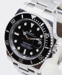 Alternative view of Rolex Submariner Date, Stainless Steel, Black Index Dial, Black Ceramic Bezel, on Stainless Steel Rolex Oyster Bracelet, Ref. 116610LN, Circa: 2017, with Box, Book & Rolex Warranty Card