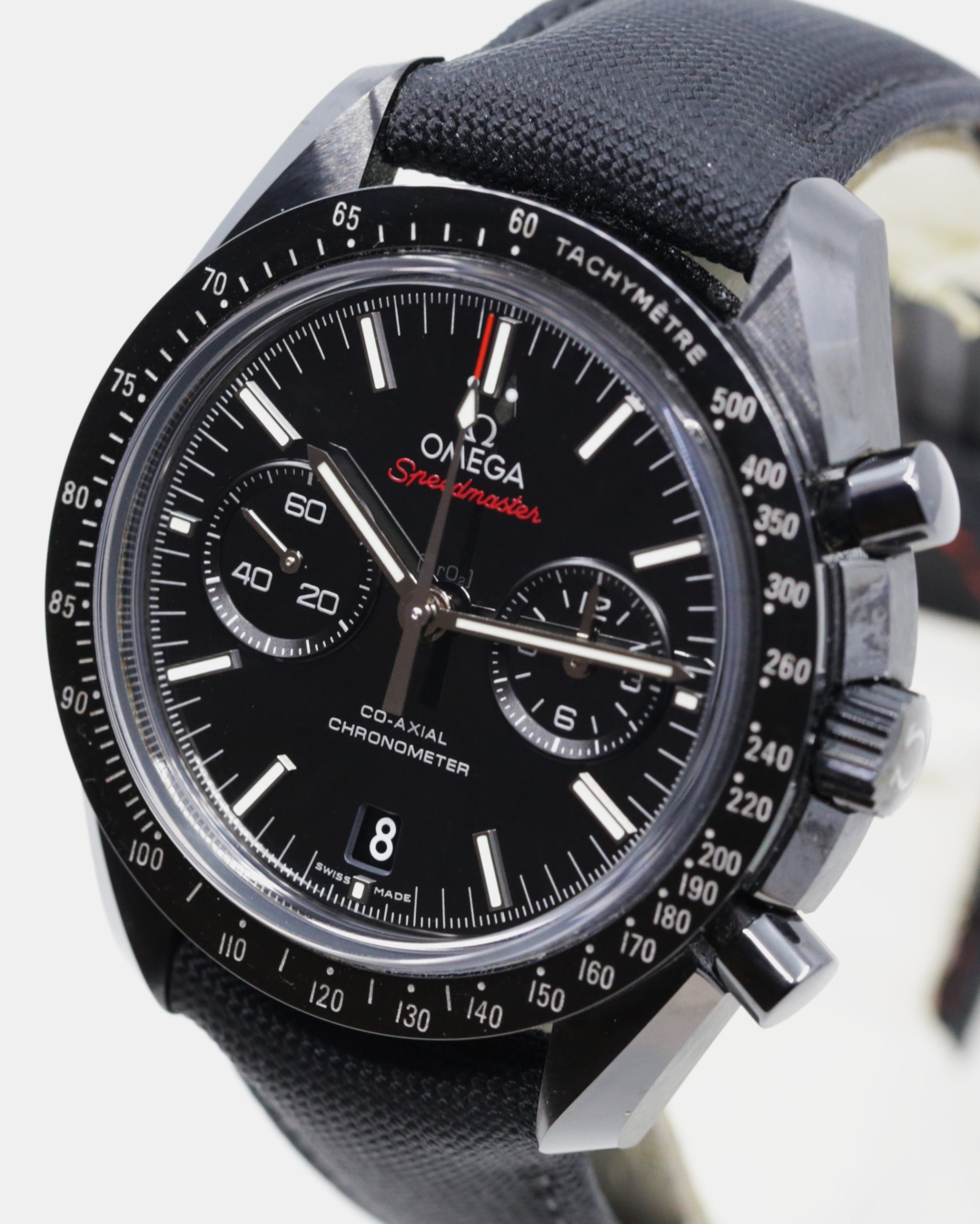 Omega Speedmaster Ref 31192445101007, Dark Side Of The Moon, chronograph with box and papers - Image 2