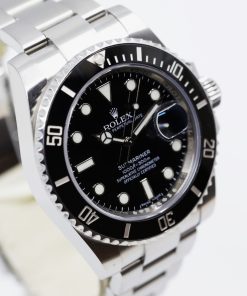 Rolex Submariner Date, Stainless Steel, Black Index Dial, Black Ceramic Bezel, on Stainless Steel Rolex Oyster Bracelet, Ref. 116610LN, Circa: 2017, with Box, Book & Rolex Warranty Card