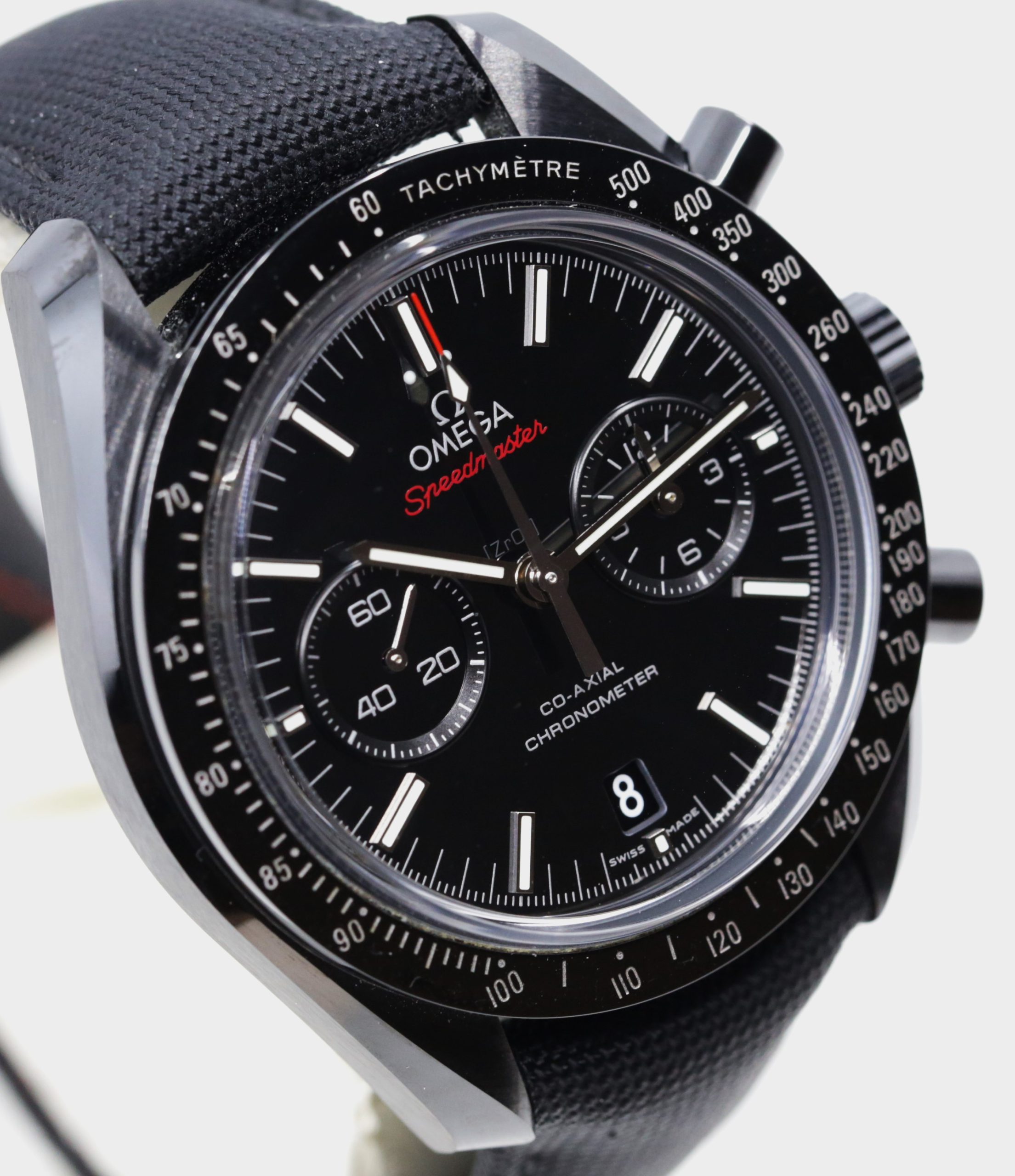 Omega Speedmaster Ref 31192445101007, Dark Side Of The Moon, chronograph with box and papers - Image 3
