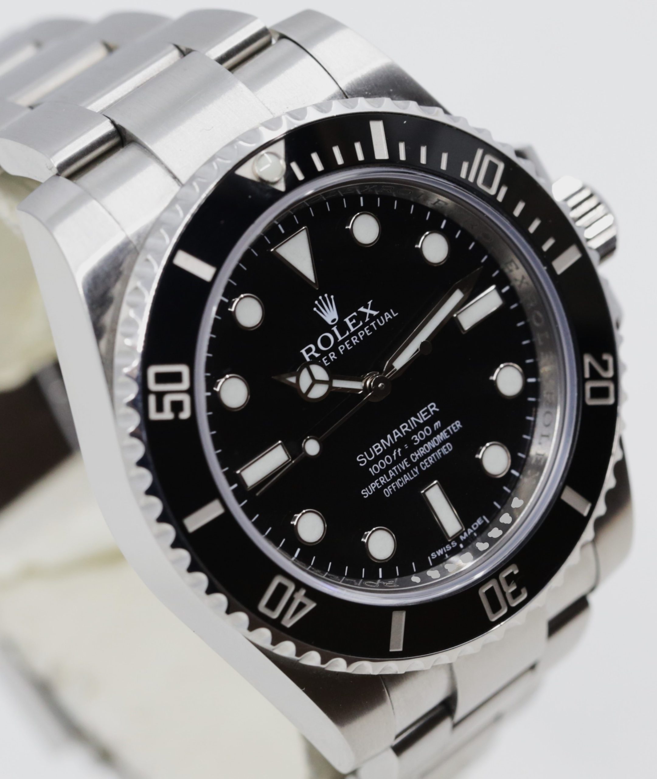 Rolex Oyster Perpetual Submariner Ref 114060, Ca 2013, full set B&P recently serviced!!!
