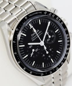Omega Speedmaster Professional Moonwatch “Sapphire Sandwich”, in Stainless Steel, Black Index Dial, on Stainless Steel Omega Bracelet, Ref. 310.30.42.50.01.002, Circa: 2022, with Box, Book & Omega Warranty cards,