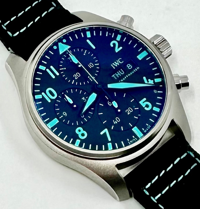 IWC International Watch Co Schaffhausen Pilots chrono Petronas AMG IW388108, 2022, unworn!!