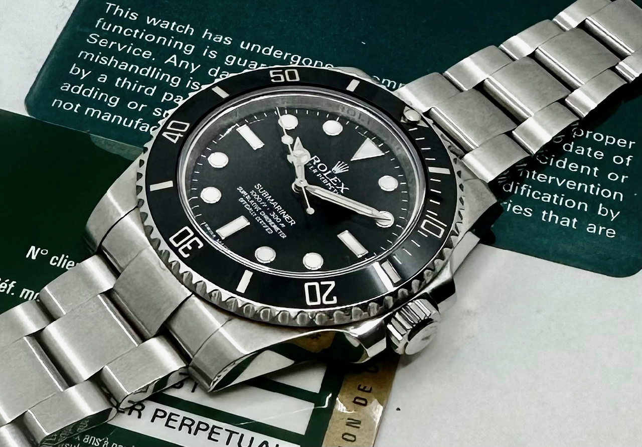 Rolex Oyster Perpetual Submariner Ref 114060, Ca 2013, full set B&P recently serviced!!! - Image 3