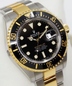 Rolex Sea-Dweller 43 "Anniversary" in 18ct Yellow Gold & Stainless Steel, Black Index Dial with Black Ceramic Bezel, on Stainless Steel & 18ct Yellow Gold Rolex Oyster Bracelet, Ref. 126603, Circa: 2019, Complete with Box & Papers