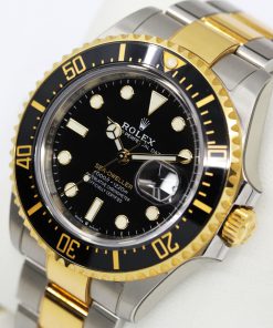 Alternative view of Rolex Sea-Dweller 43 "Anniversary" in 18ct Yellow Gold & Stainless Steel, Black Index Dial with Black Ceramic Bezel, on Stainless Steel & 18ct Yellow Gold Rolex Oyster Bracelet, Ref. 126603, Circa: 2019, Complete with Box & Papers