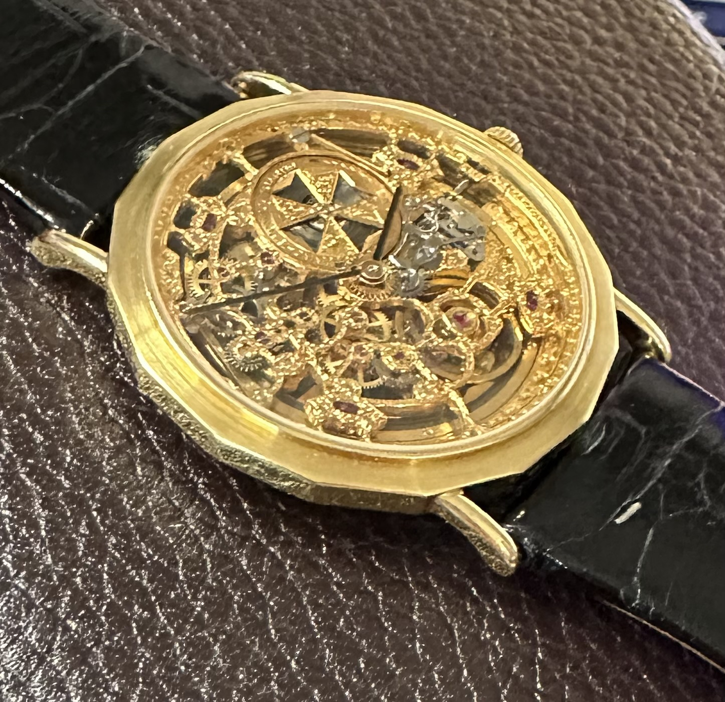 Vacheron Constantine Model: 43030 Les Complication Skeleton, 1985 automatic, cal 12-1120
