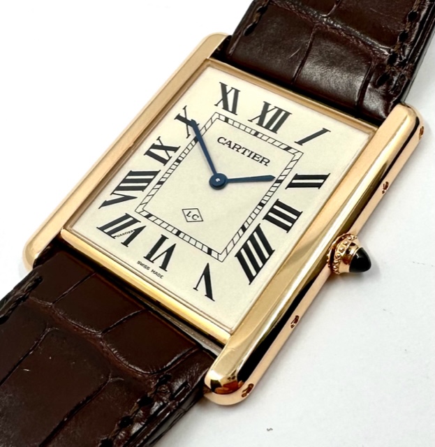 Cartier OVERSIZED Tank Collaborateur Louis Cartier 18k 0.750 rose gold mechanical manual winding. - Image 2