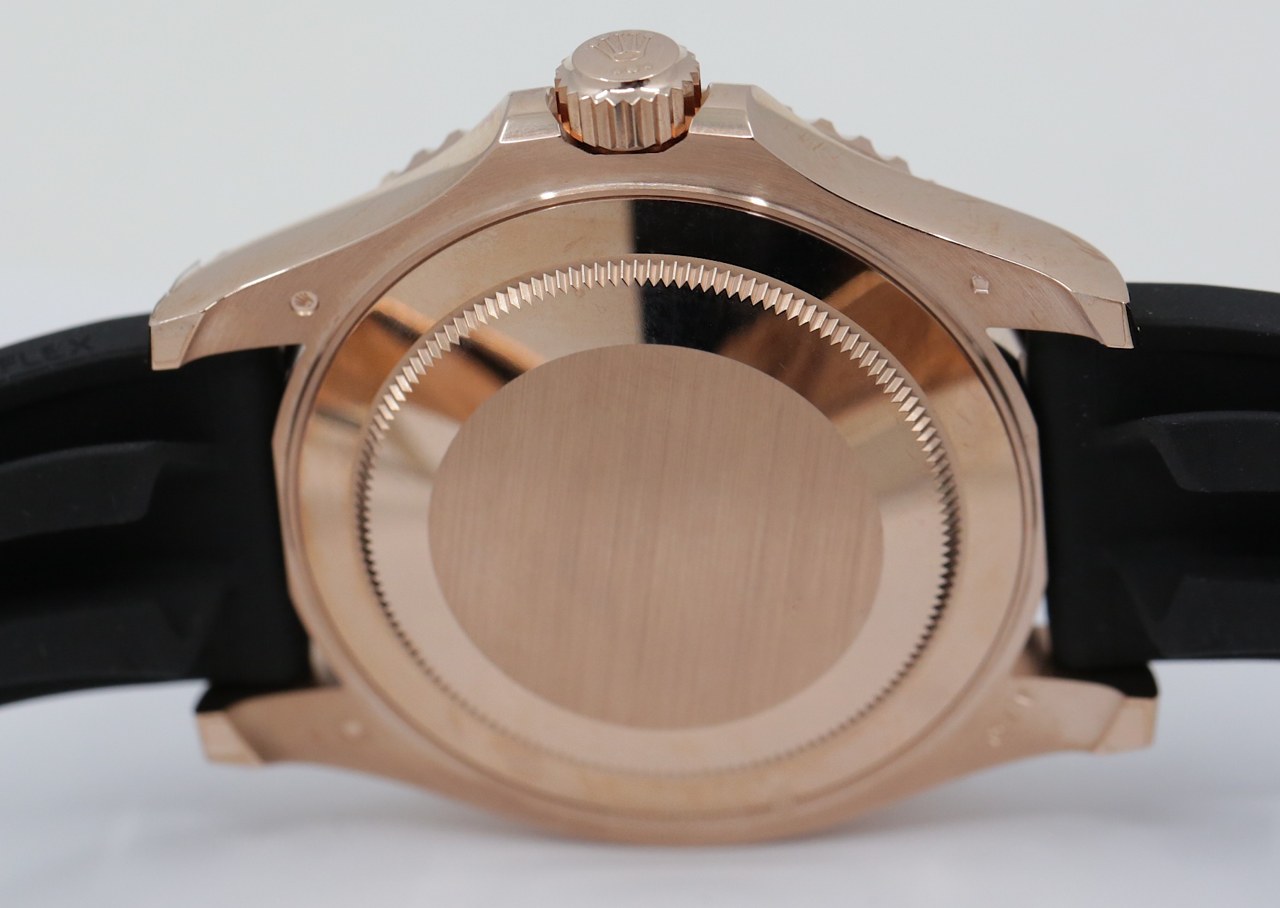 Rolex Oyster Perpetual Yacht-Master 40, in 18ct Everose Gold, Black Index Dial, on Rolex Oysterflex Strap, Ref. 126655, Circa: 2022, with Box, Rolex Warranty Card & Balance of Rolex 5 Year Warranty - Image 6