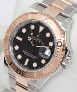 Alternative view of Rolex Yacht-Master 40, Stainless Steel & 18ct Everose Gold, Black Index Dial, on Stainless Steel & 18ct Everose Gold Rolex Oyster Bracelet, Ref. 126621, Circa: 2022, Complete with Box, Books, Rolex Warranty Card & Balance of 5 Year Rolex Warranty