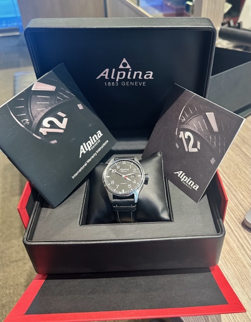 Alpina Genève Startimer Pilot Ref AL525X4SP26 stainless steel, automatic. $385!! - Image 3