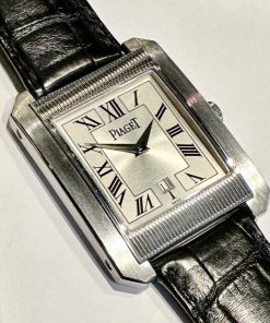 Piaget Gents Protocol XL 18ct white gold ref 26200, automatic. Heavy white gold case.