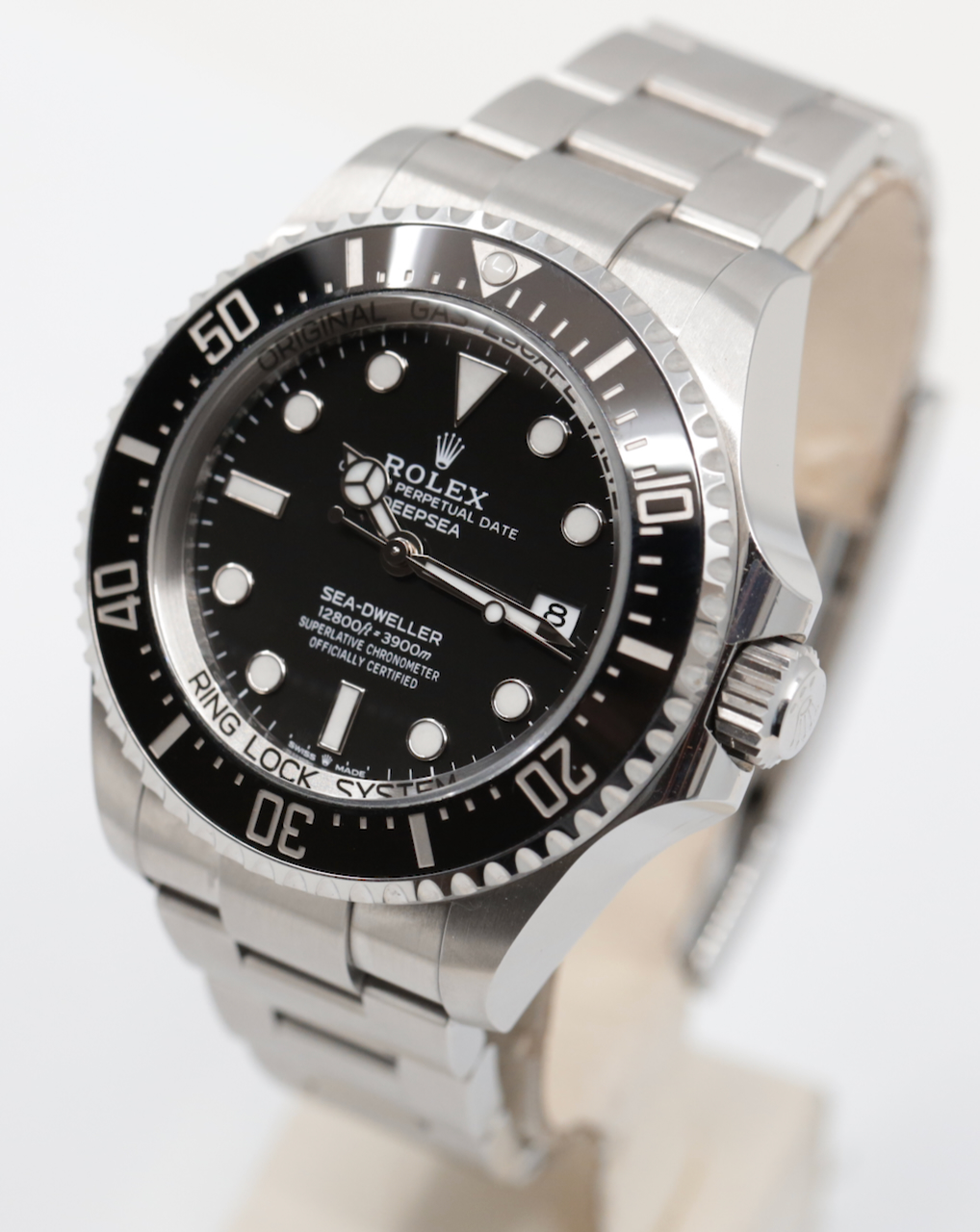 Rolex Sea-Dweller Deepsea in OysterSteel, Black Ceramic Bezel and Black Index Dial, on Rolex Stainless Steel Oyster Bracelet, Ref. 136660, with Box, Book and Rolex Warranty card, Circa: 2022, - Image 2