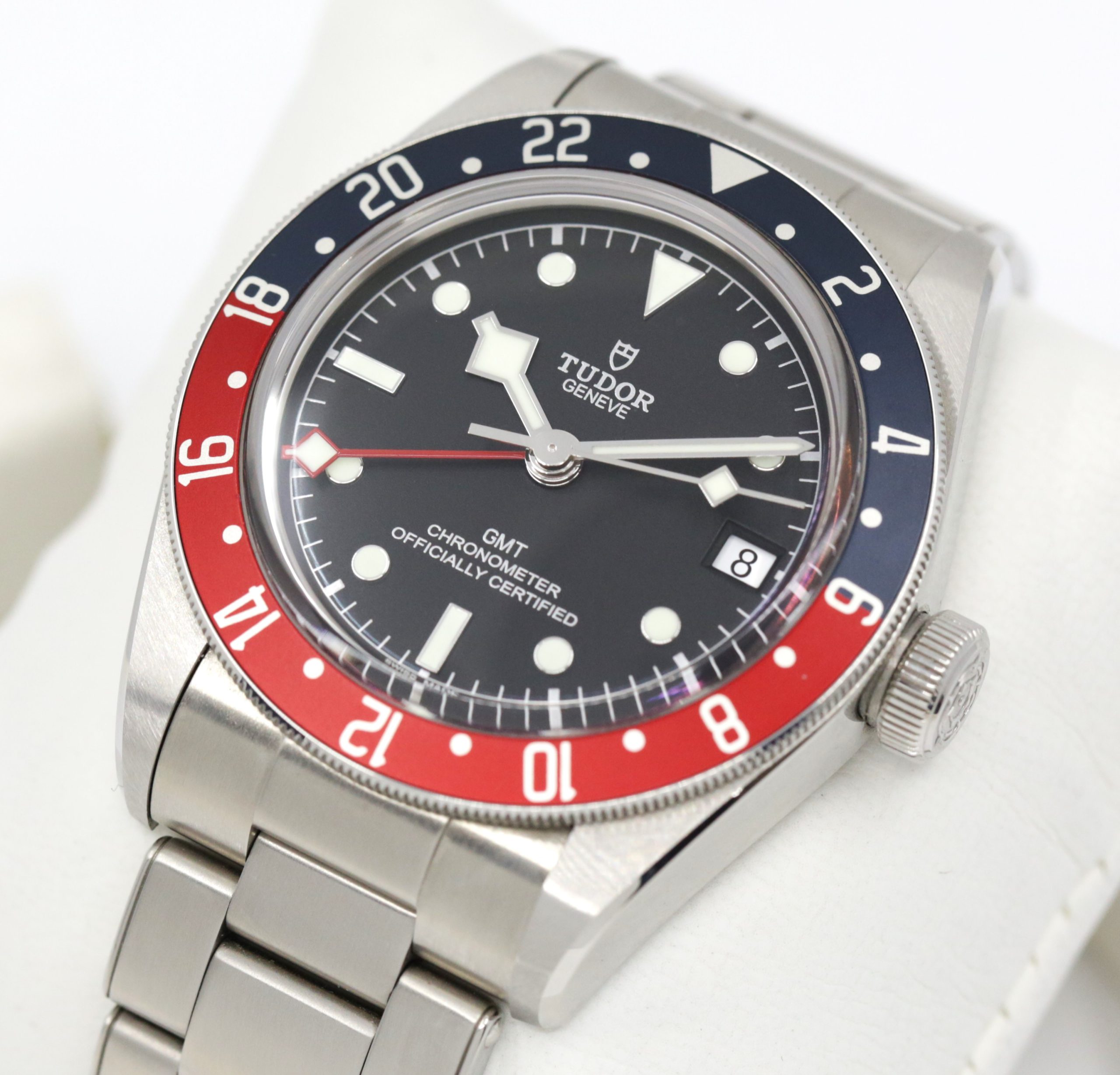 Tudor Black Bay GMT, Stainless Steel, Black Index Dial, Blue & Red "Pepsi" Bezel, on Stainless Steel Tudor Bracelet, Ref. 79830RB, Circa: 2020, Complete with Box, Books, Tudor Warranty Card & Balance of 5 Year Tudor Factory Warranty - Image 2